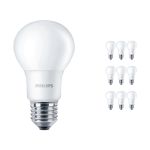 Mehrfachpackung 10x Philips Corepro LED Glühbirne E27 Birne Matt 5W 470lm - 840 Kaltweiß | Ersatz für 40W
