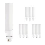Mehrfachpackung 10x Noxion Lucent PL-C LED 9.5W 950lm - 830 Warmweiß | Ersatz für 26W