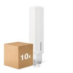 Mehrfachpackung 10x Philips CorePro PL-C LED 9.5W 990lm - 830 Warmweiß | Ersatz Für 26W