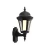 Ansell LED Wall Light Latina Lantern Black - Suitable for E27 up to 42W | IP65