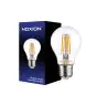 Noxion Lucent Fadenlampe LED E27 Birne Klar 7W 806lm - 827 Extra Warmweiß | Dimmbar - Ersatz für 60W