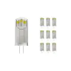 Mehrfachpackung 10x Noxion Bolt LED Capsule G4 1.8W 200lm - 827 Extra Warmweiß | Ersatz für 20W