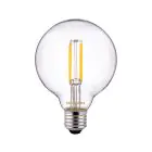 Noxion Lucent Fadenlampe LED E27 Globe Klar 7W 806lm - 827 Extra Warmweiß | Dimmbar - Ersatz Für 60W